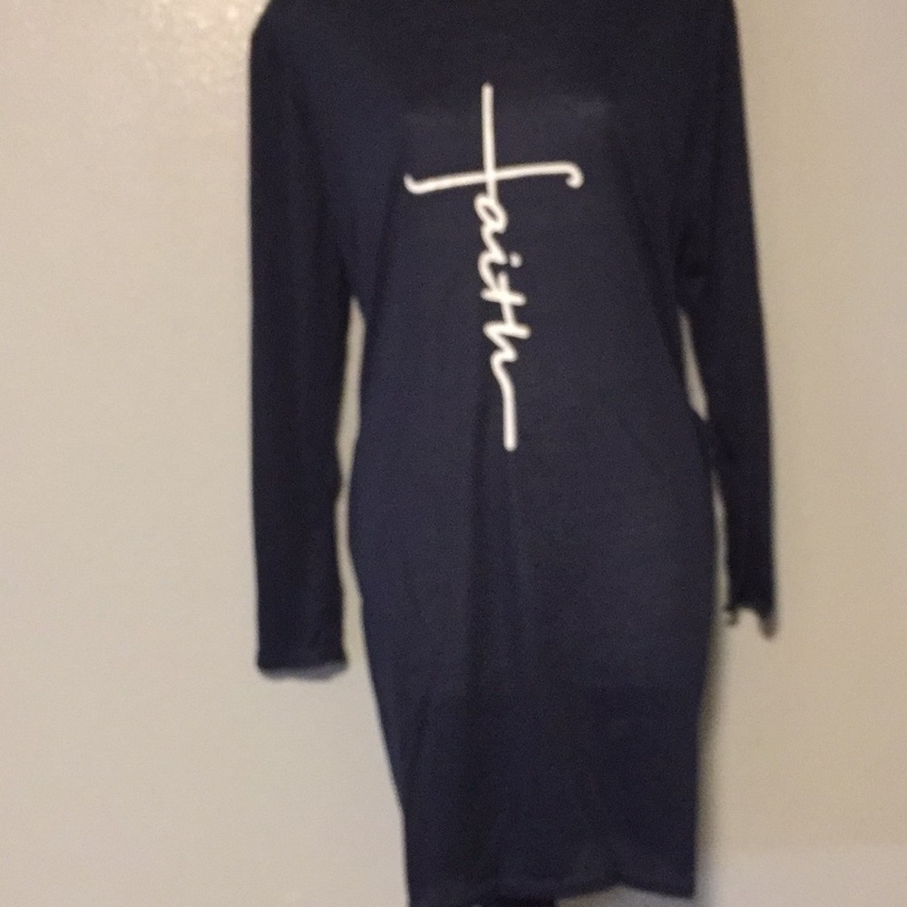 Oversized printed Tee-shirt (Faith)